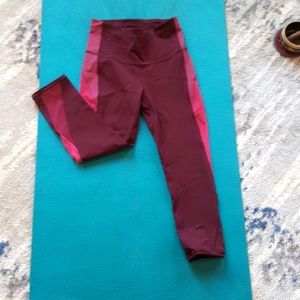 Lululemon high waist mesh detail